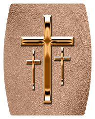 DAREC 517 CP SH BZ Copper 3 Crosses Shimmer Bronze
